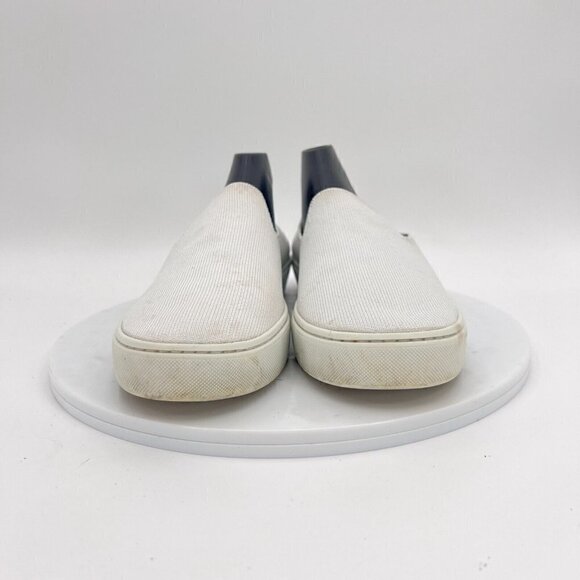 Rothy’s The Original Women Size 9.5  Bright White Slip On Flat Sneaker Shoes - Picture 2 of 14